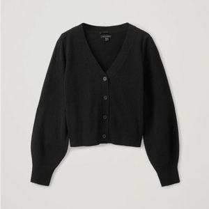 COS knitted puff sleeve sweater